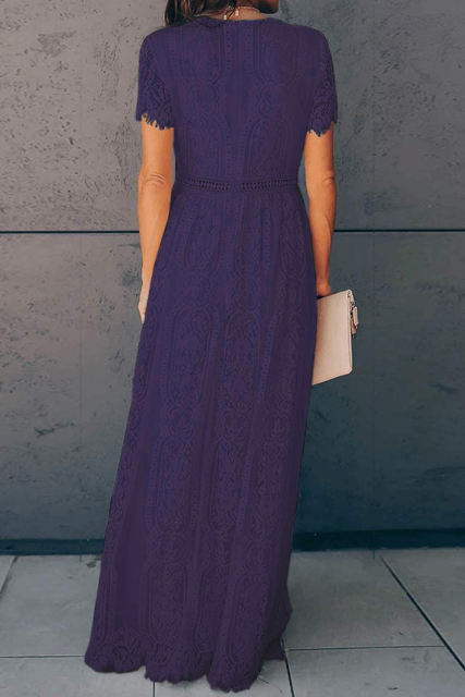 Fill Your Heart Lace Maxi Dress  LC611316-5