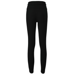 Black Seamless Stand Collar Jacket with Pant Yoga Set TQK710415-2