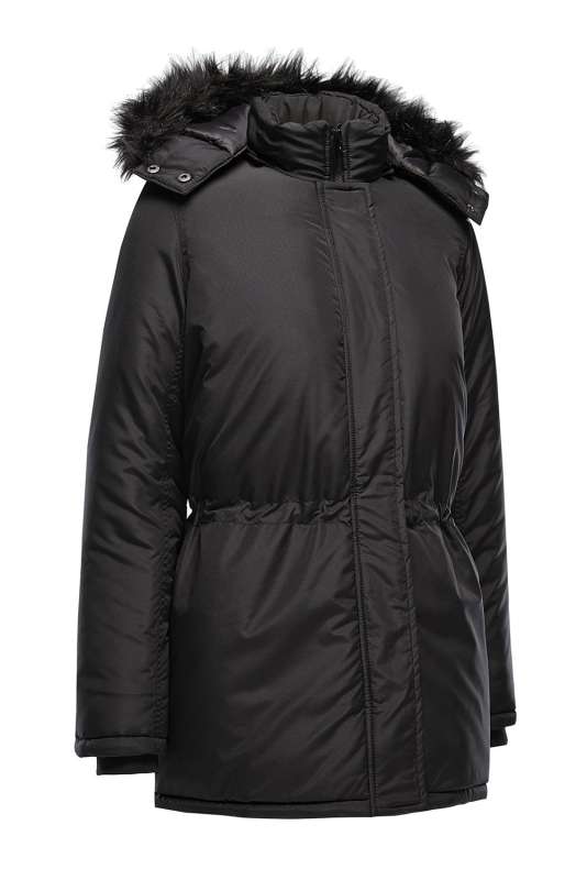 Black Breitenbush Hooded Parka LC85405-2