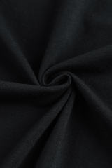 Black Solid O Neck Slim-fit Men\'s Tank Top MC256181-2