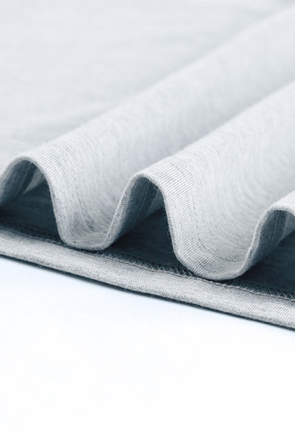 Gray Solid O Neck Slim-fit Men\'s Tank Top MC256181-11