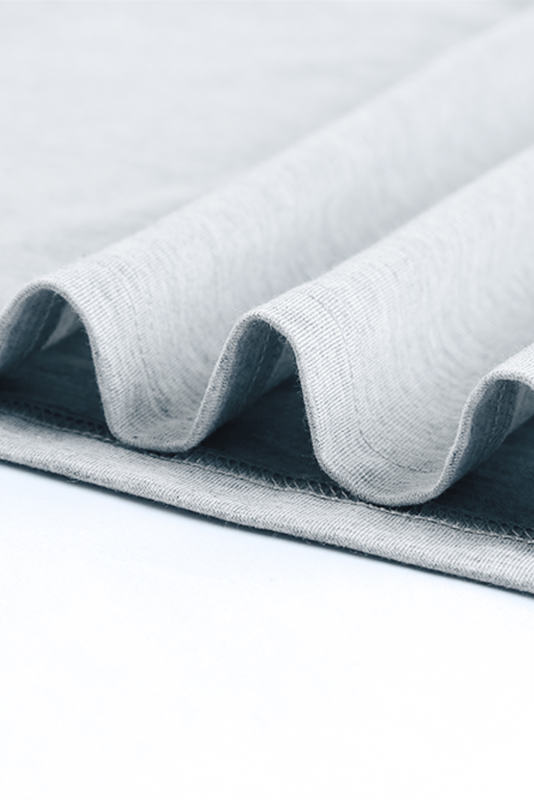 Gray Solid O Neck Slim-fit Men\'s Tank Top MC256181-11