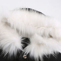 Black Fur Collar Warm Hooded Parka Coat TQK280129-2
