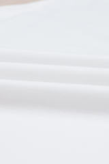 White Plain Halter Neck Tank Top LC2567064-1