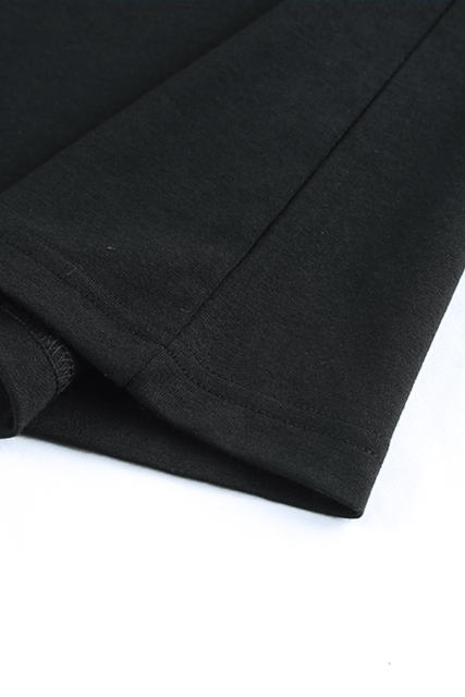 Black Solid O Neck Slim-fit Men\'s Tank Top MC256181-2