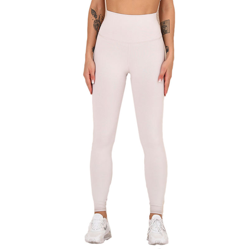 Light Gray Sides Drawstring Short Sleeve Yoga Pant Set TQK710243-25