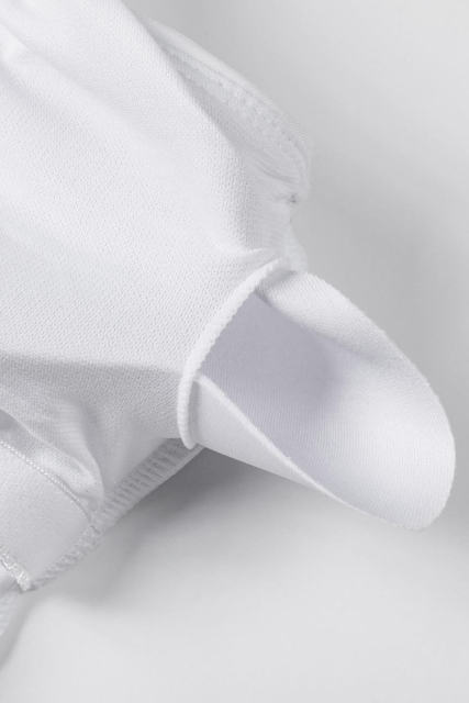 White Wireless Seamless Sport Yoga Bra Crop Tank LC264040-1