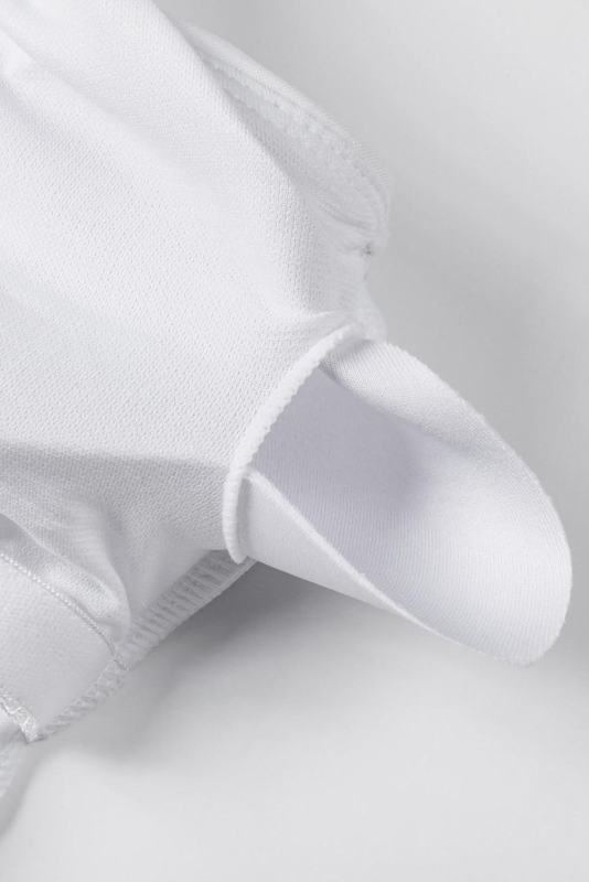 White Wireless Seamless Sport Yoga Bra Crop Tank LC264040-1