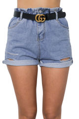 Sky Blue Bloomingdale Shorts LC786167-4