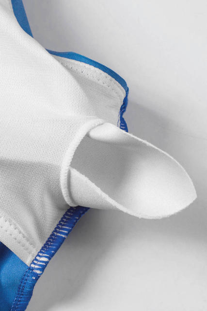 Blue Wireless Seamless Sport Yoga Bra Crop Tank LC264040-5