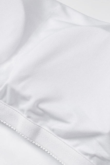 White Wireless Seamless Sport Yoga Bra Crop Tank LC264040-1