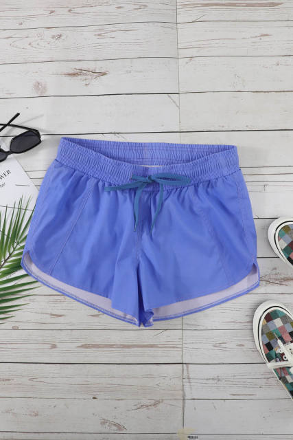 Blue Thermochromic Sports Casual Shorts LC73678-5