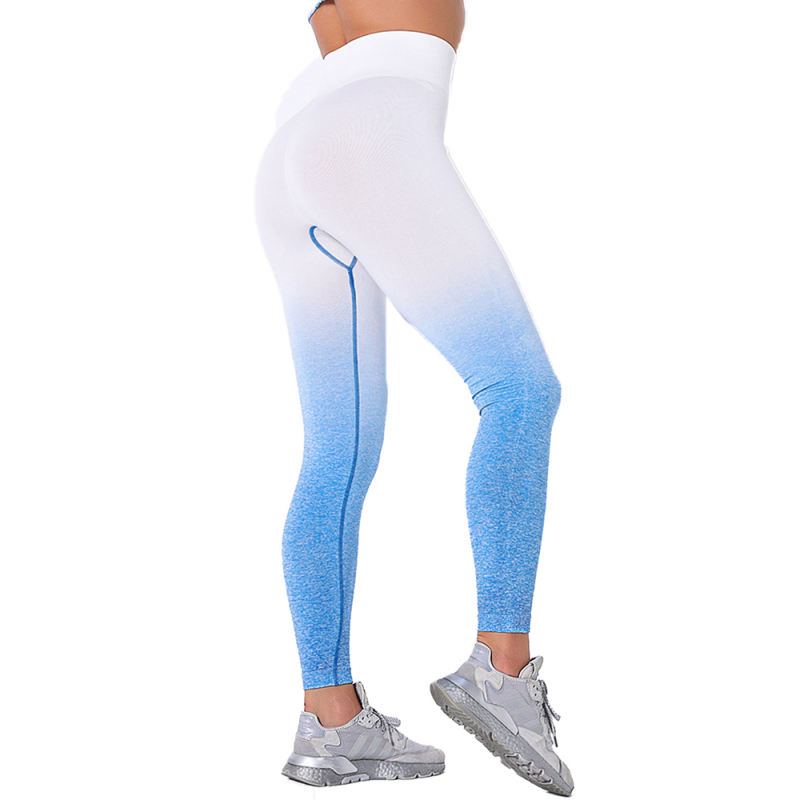 Blue Gradient Long Sleeve Sports Set TQE00131-5