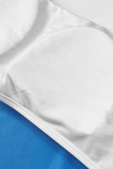 Blue Wireless Seamless Sport Yoga Bra Crop Tank LC264040-5