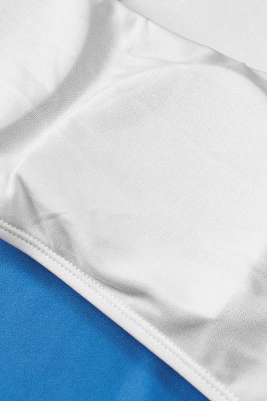 Blue Wireless Seamless Sport Yoga Bra Crop Tank LC264040-5