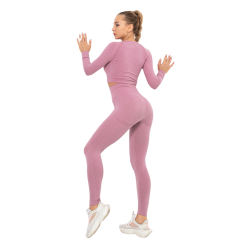 Cameo Seamless Long Sleeve Yoga Sports Set TQE00135-47