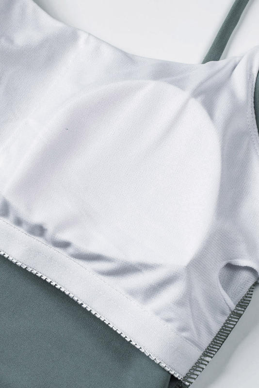 Green Wireless Seamless Sport Yoga Bra Crop Tank LC264040-9