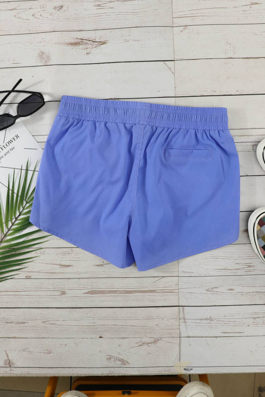 Blue Thermochromic Sports Casual Shorts LC73678-5