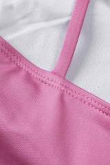 Pink Wireless Seamless Sport Yoga Bra Crop Tank LC264040-10