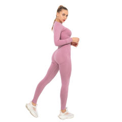 Cameo Seamless Long Sleeve Yoga Sports Set TQE00135-47