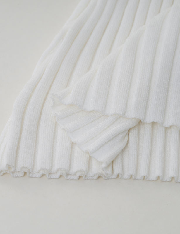 White Solid Color V Neck Long Sleeve Sweater Dress