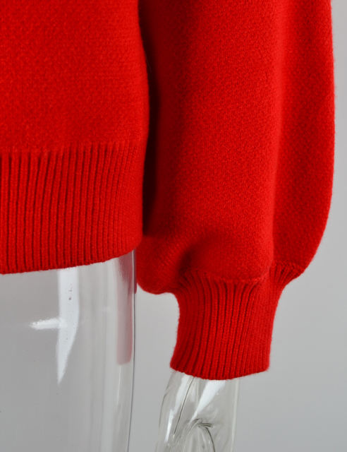 Red Heart Graphic Drop Shoulder Valentine Sweater