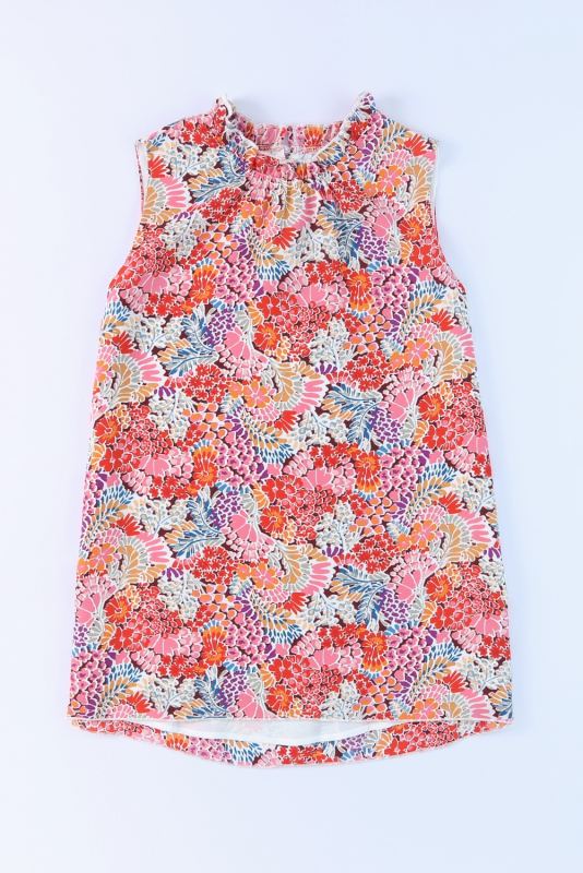 Multicolor Floral Print Relaxed Tank Top