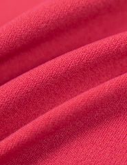 Red Double Straps Cut-out Sports Bra