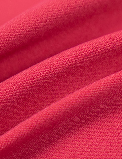 Red Double Straps Cut-out Sports Bra