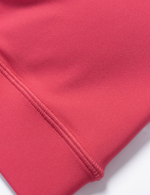 Red Double Straps Cut-out Sports Bra