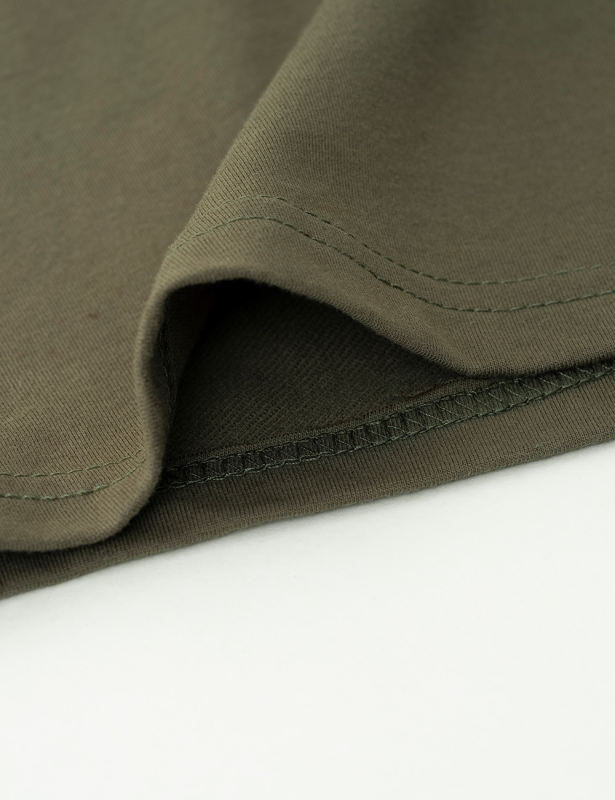 Army Green Solid Color V Neck Pocket Jumpsuit