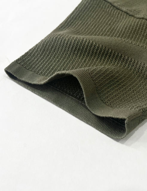 Army Green Short Sleeve Top and Shorts Lounge Set