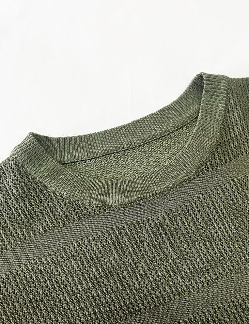 Army Green Short Sleeve Top and Shorts Lounge Set