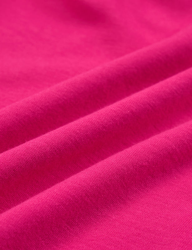 Rosy Solid Color Slim Fit Off Shouder Tops
