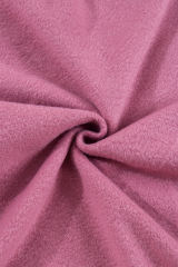 Meadow Mauve Solid Fleece Lined Drop Shoulder Terry Sweatshirt