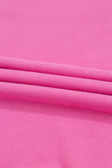 Bonbon Plain Drop Shoulder Crewneck Pullover Sweatshirt