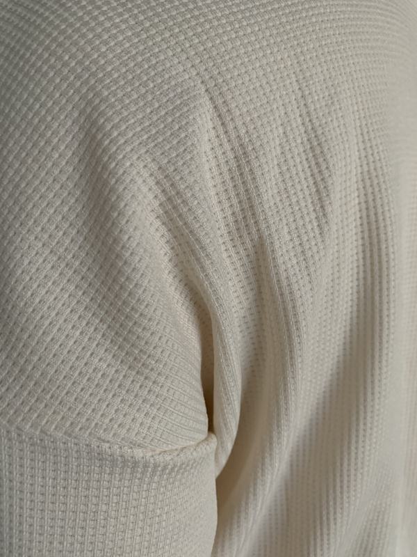 Apricot Solid Textured Sweatshirt and Multi Pockets Pant Set