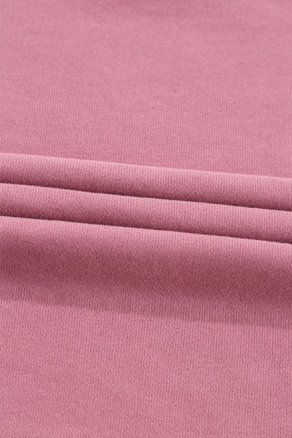 Valerian Plain Drop Shoulder Crewneck Pullover Sweatshirt