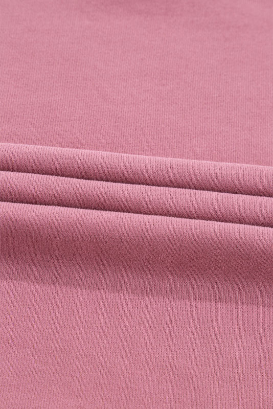Valerian Plain Drop Shoulder Crewneck Pullover Sweatshirt