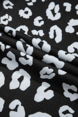 Leopard Wide Leg Pockets Plus Size Pants