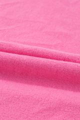 Bonbon Fleece Lined Kangaroo Pocket Drawstring Chunky Hoodie