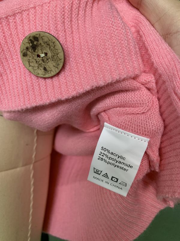 Hot Pink Solid Color Buttoned Hooded Cardigan
