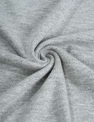 Gray Short Sleeve Top and Drawstring Pant Lounge Set