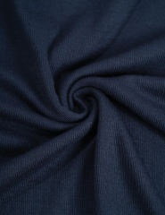 Navy Blue Short Sleeve Top and Drawstring Pant Lounge Set