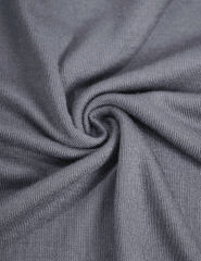 Dark Gray Short Sleeve Top and Drawstring Pant Lounge Set