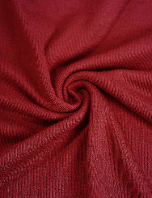 Wine Red Short Sleeve Top and Drawstring Pant Lounge Set