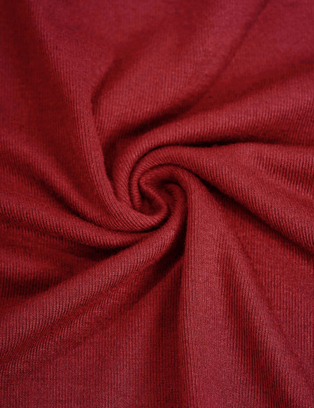 Wine Red Short Sleeve Top and Drawstring Pant Lounge Set