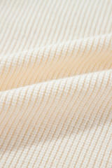 Beige Tinsel Holly Jolly Graphic Classic Sweater