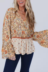 Yellow Printed