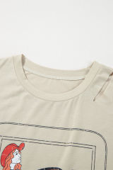 Parchment Cowgirl Queen Graphic Tee